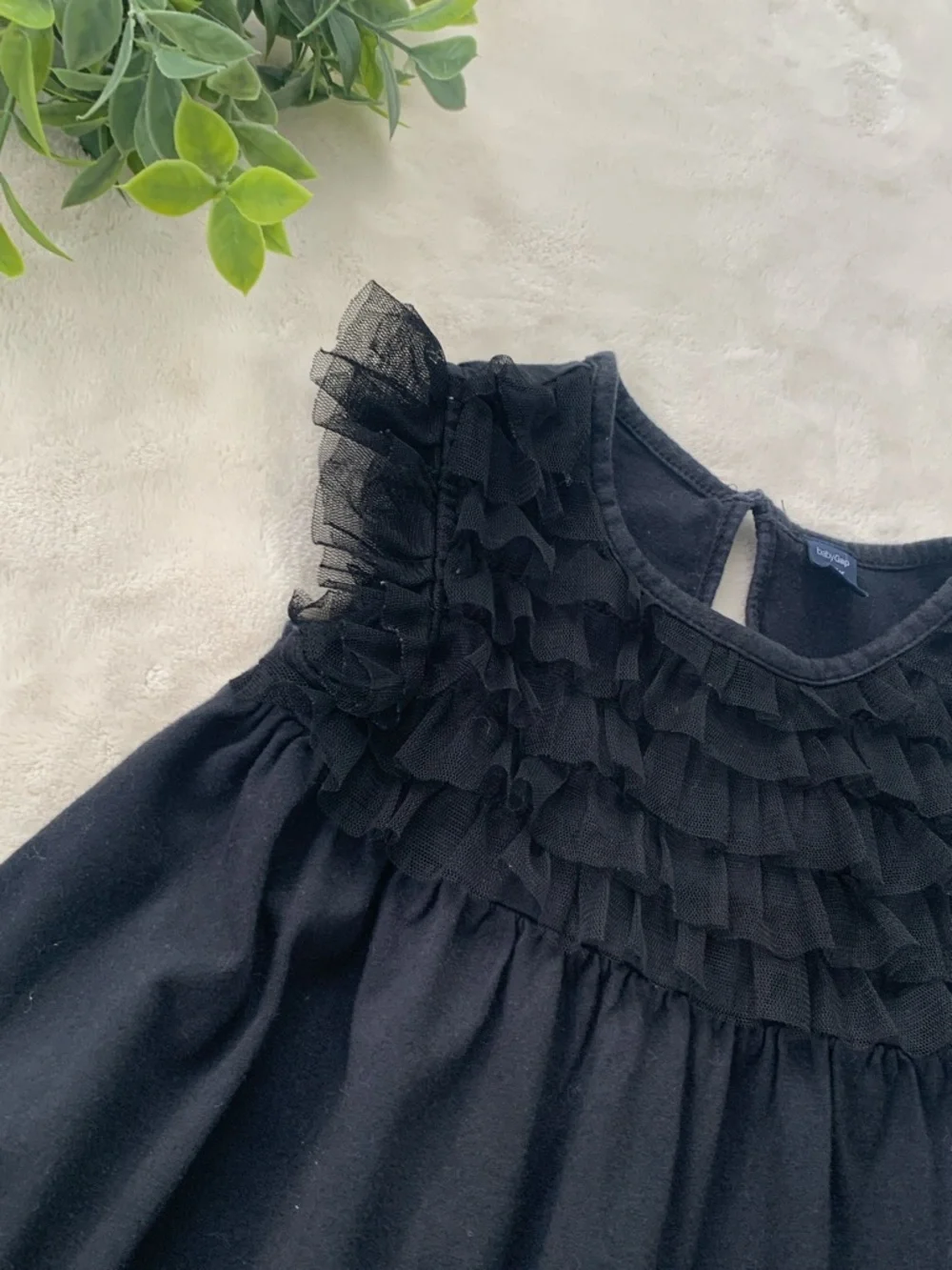 GAP Black Tulle Swing Top 5 Girls GUC - Picture 3 of 8